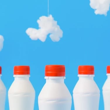 Four milkbottles